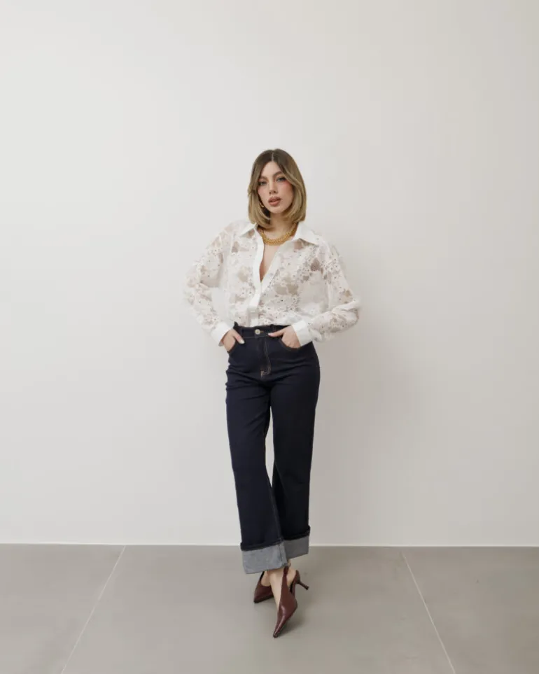 Camicia in pizzo – 7862