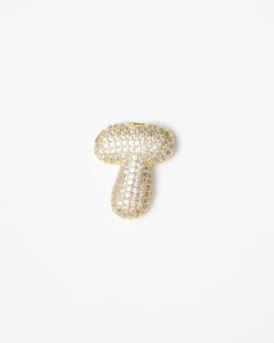 Ciondolo con lettera big con strass – SV099