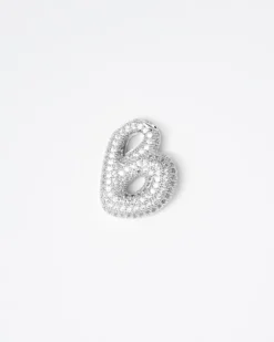 Ciondolo con lettera big con strass – SV099