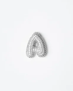 Collana con ciondolo lettera big con strass – SV1897
