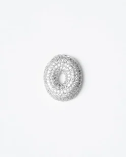 Collana con ciondolo lettera big con strass – SV1897