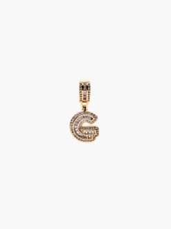 Collana intrecciata con lettera – sv10