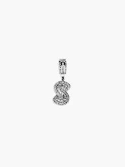 Collana intrecciata con lettera – sv10