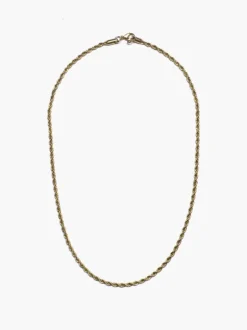 Collana intrecciata con lettera – sv10