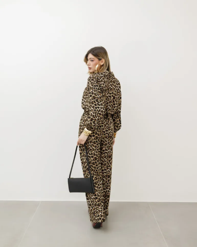 Coord-set animalier in viscosa – 7009