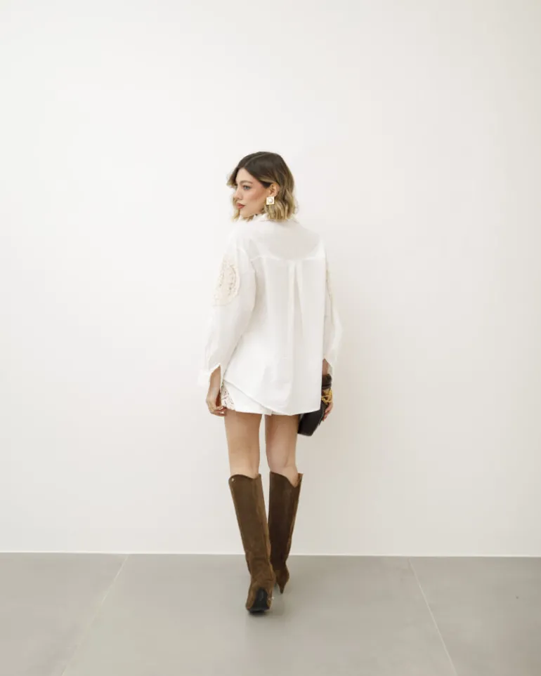 Coord-set in cotone con shorts – CHB8090