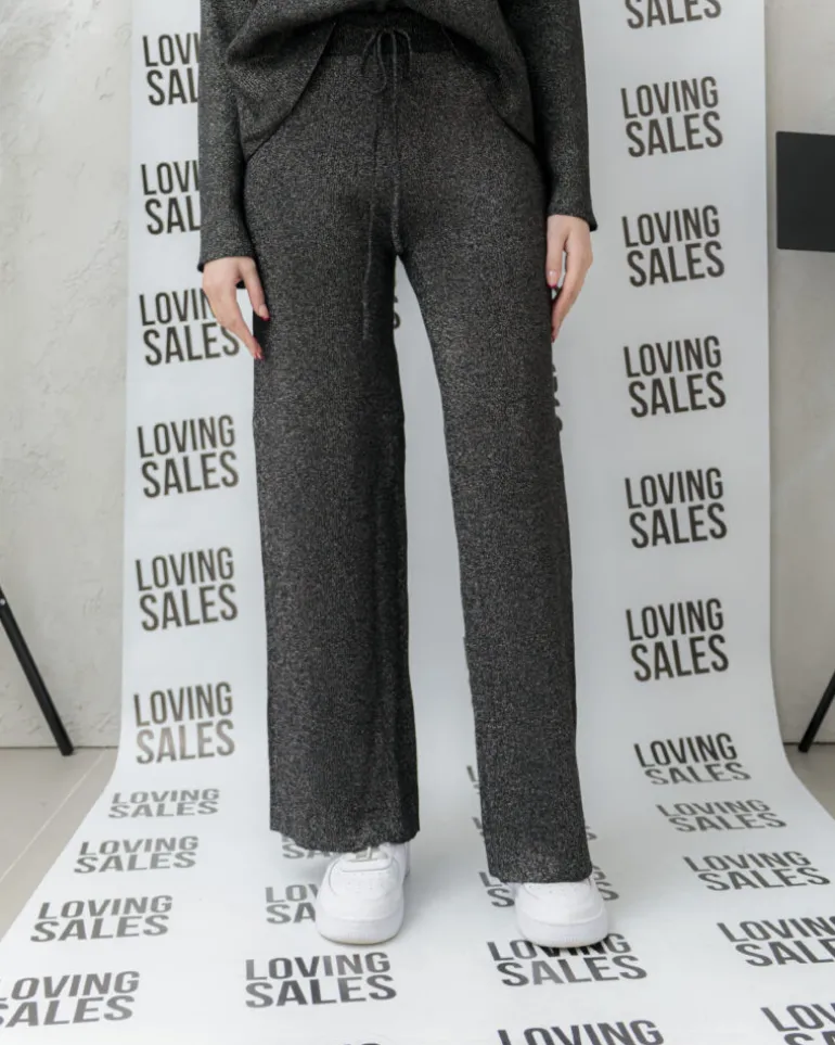 Coord-set in maglia lurex – G116