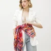 Foulard in viscosa stampato – 1299