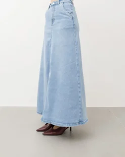Gonna lunga in denim – 8614