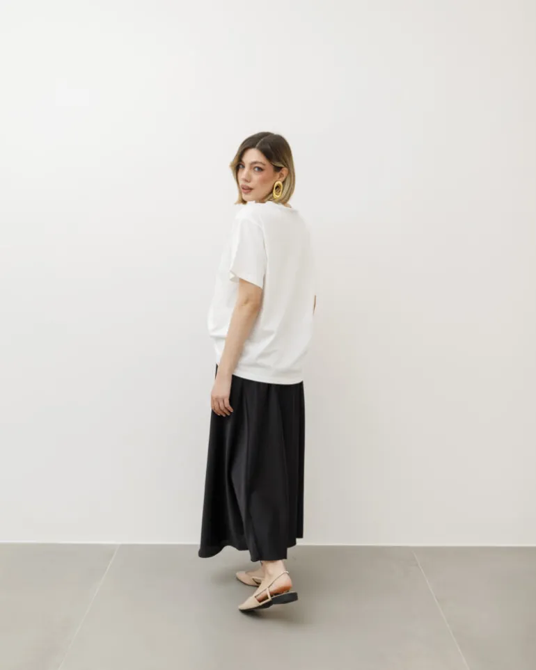 Gonna midi satin – 16606