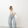 Jeans ballon con brillantini – 7881