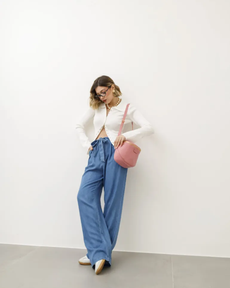 Maglia con colletto e bottoni – 1198