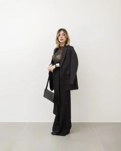 Maglia in pizzo con fiocco – H4611
