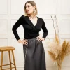 Maglia in viscosa con riprese – 85963