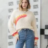 Maglione con filamenti lurex – F6286