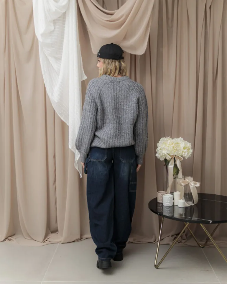 Maglione in lana oversize – AM445