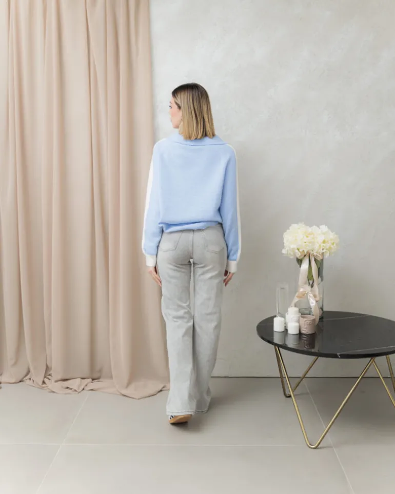 Maglione Polo con colletto – AM609