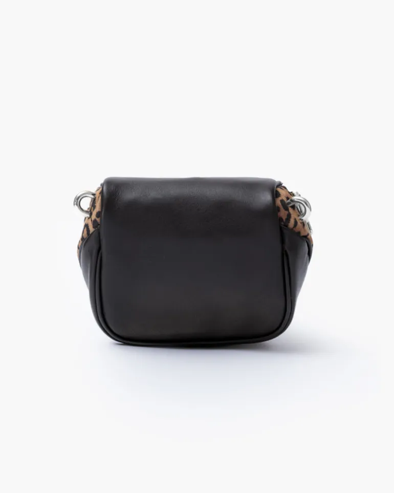 Micro ISABELLA animalier in pelle MARRONE – LOVING BAGS