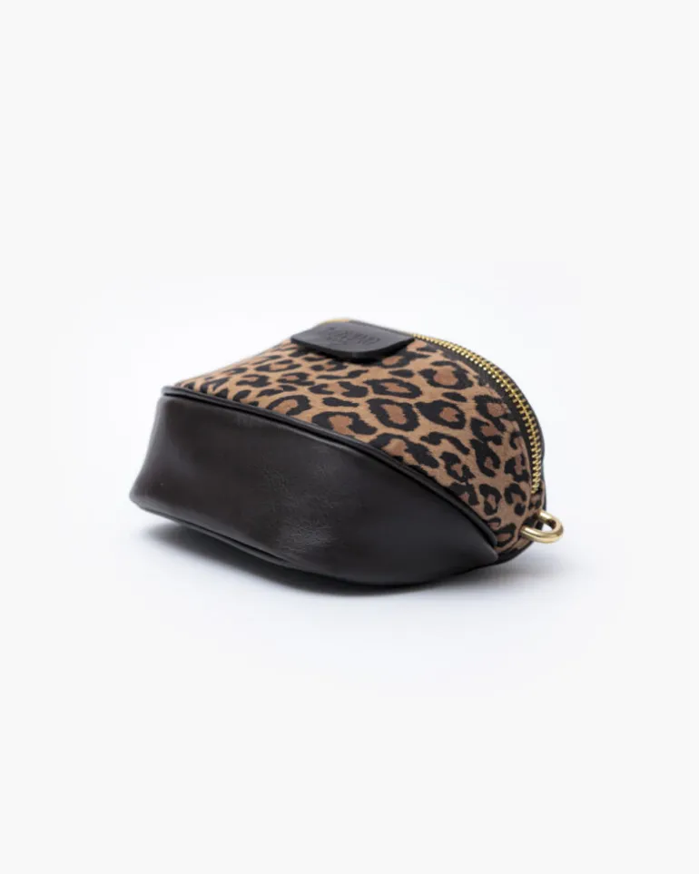 Micro ISABELLA animalier in pelle MARRONE – LOVING BAGS