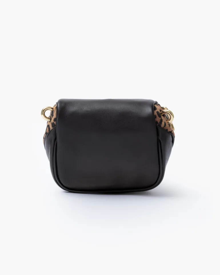 Micro ISABELLA animalier in pelle MARRONE – LOVING BAGS