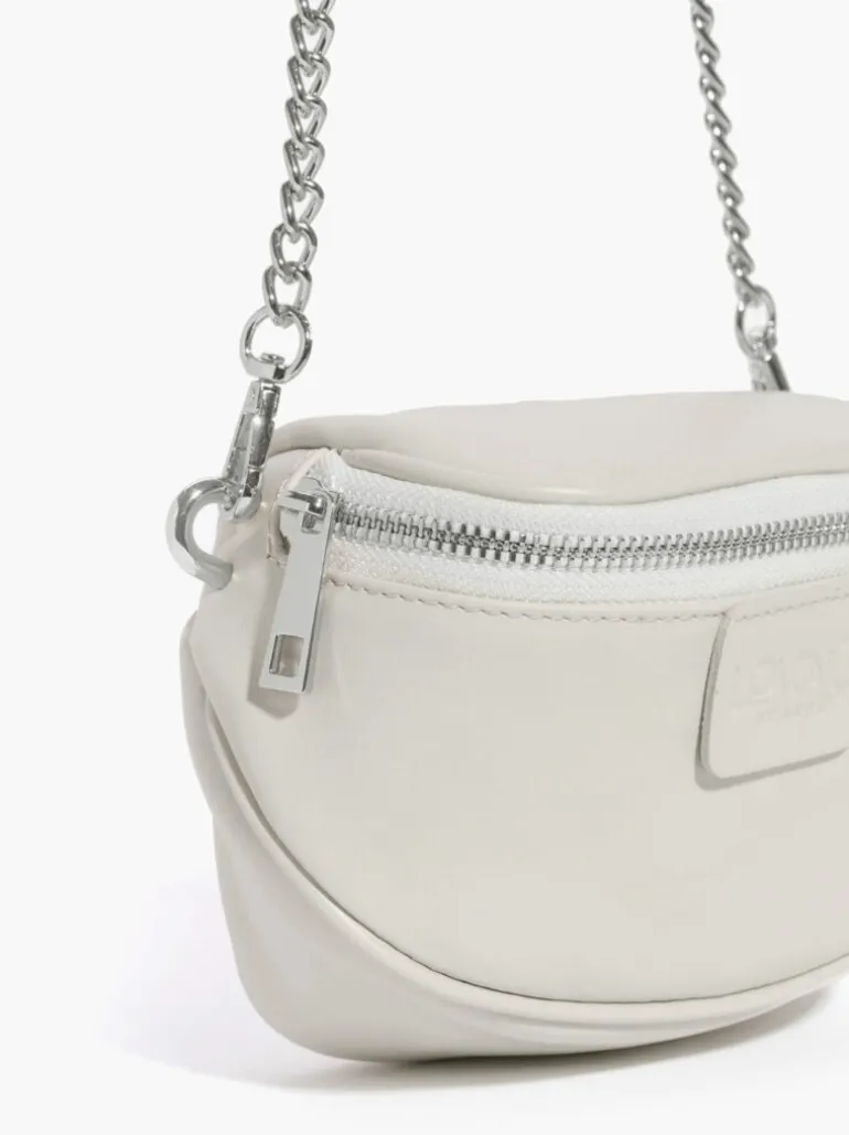 Micro ISABELLA in pelle PANNA – LOVING BAGS