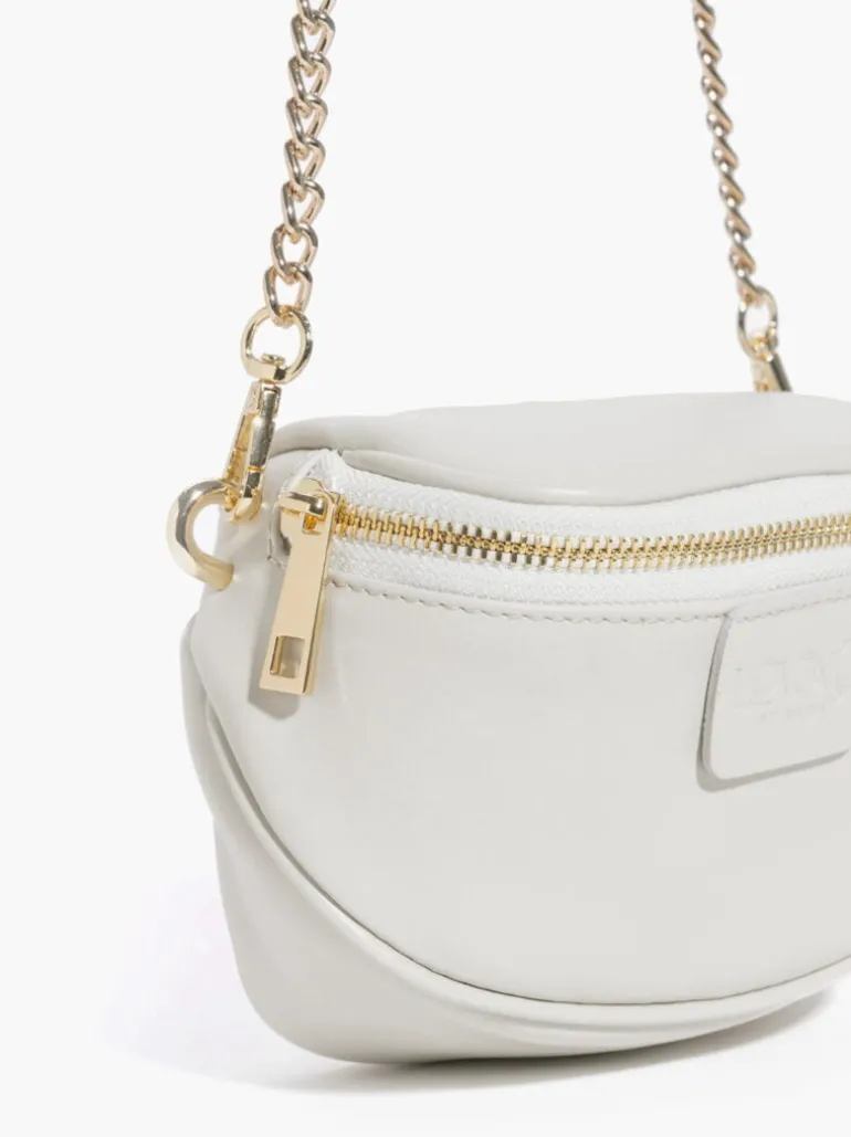 Micro ISABELLA in pelle PANNA – LOVING BAGS