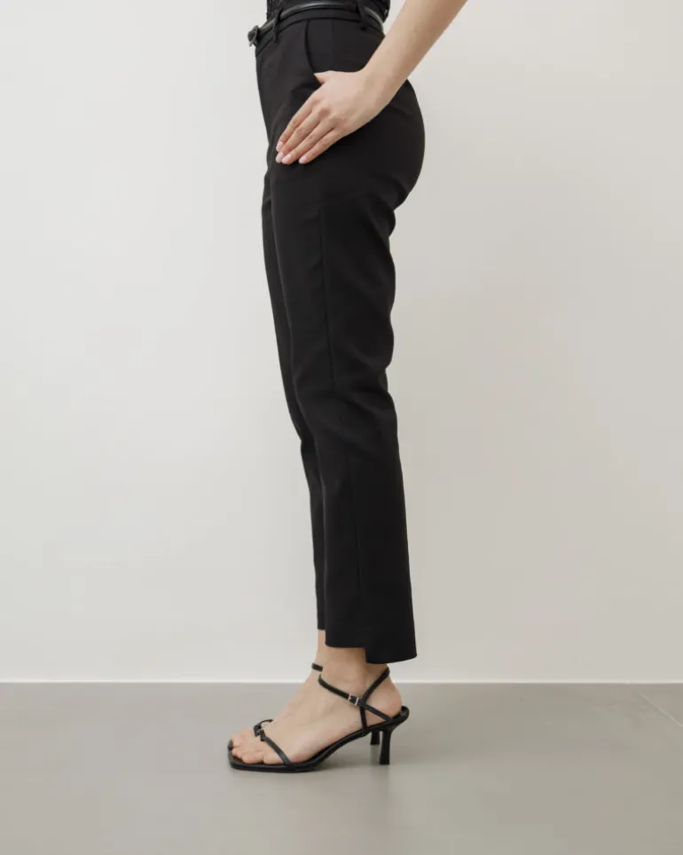 Pantaloni a sigaretta con cintura – 8231