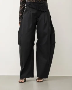 Pantaloni eleganti ballon neri – P6696 SLC