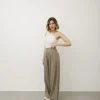 Pantaloni in misto lino – 8099