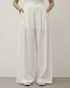 Pantaloni in misto lino – 8099