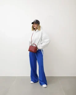 Pantaloni jogger con riga laterale – 6865