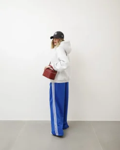 Pantaloni jogger con riga laterale – 6865