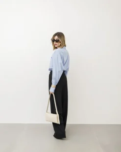 Pantaloni palazzo con piega – VS8110-5