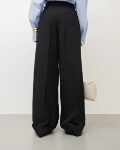 Pantaloni palazzo con piega – VS8110-5