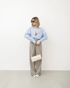 Pantaloni palazzo con piega – VS8110-5