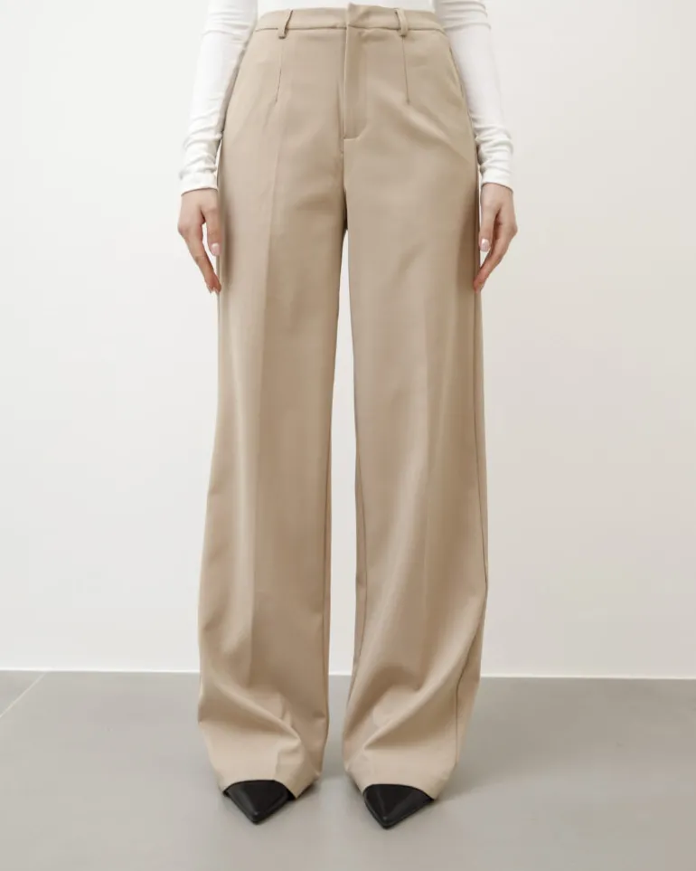 Pantaloni vita alta taglio maschile – 19186 SLC