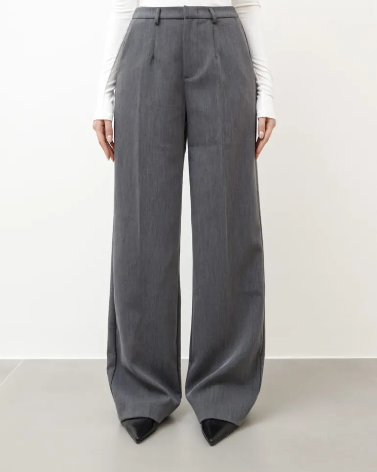 Pantaloni vita alta taglio maschile – 19186 SLC