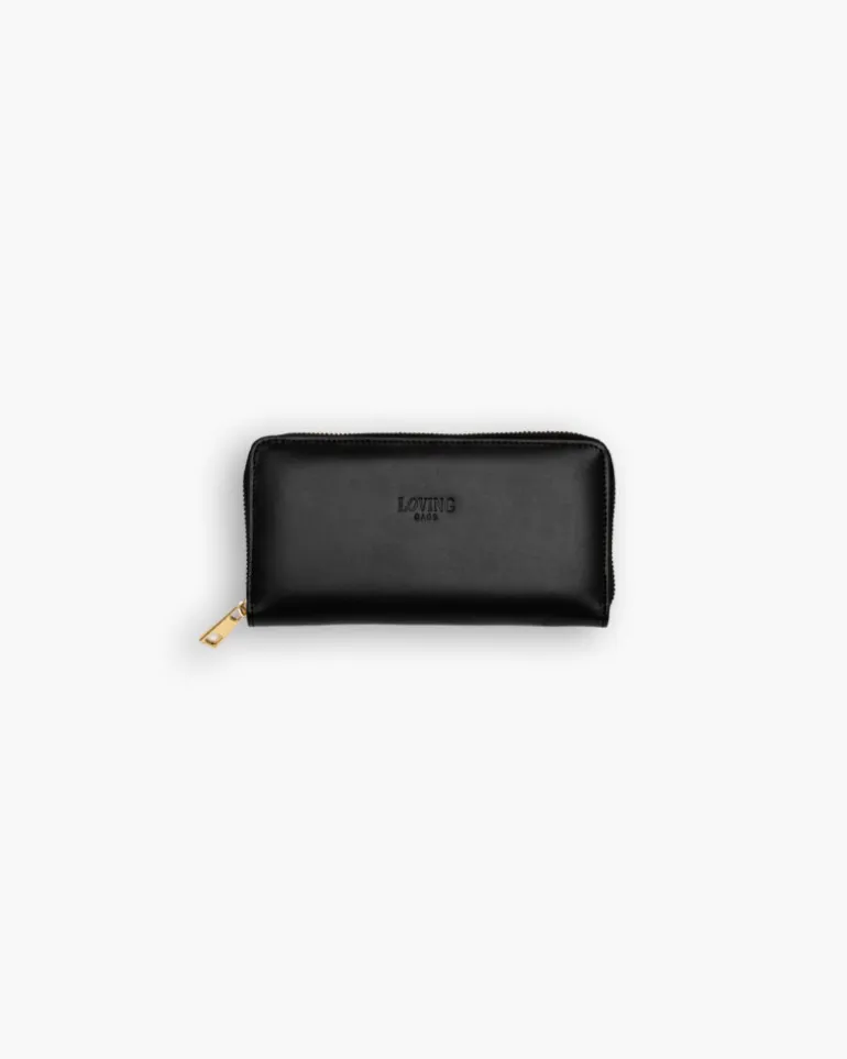 Portafoglio in pelle con zip – LOVING BAGS