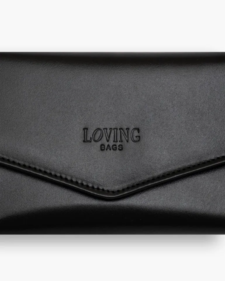 Portafoglio in pelle con patta – LOVING BAGS