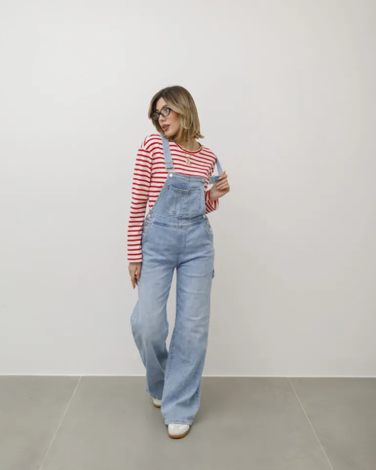 Salopette in denim – 5001 slc