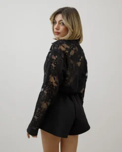 Shorts in tessuto a campana – P6615slc