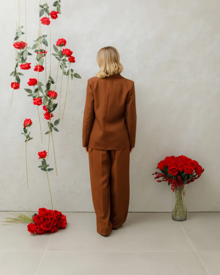 Tailleur sartoriale MARRONE- 6384