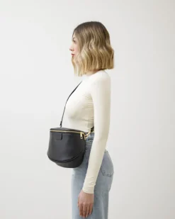 Tracolla in pelle BORDEAUX – LOVING BAGS