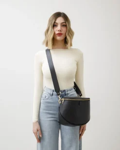 Tracolla in pelle BORDEAUX – LOVING BAGS