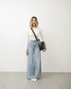 Tracolla in pelle MARRONE – LOVING BAGS