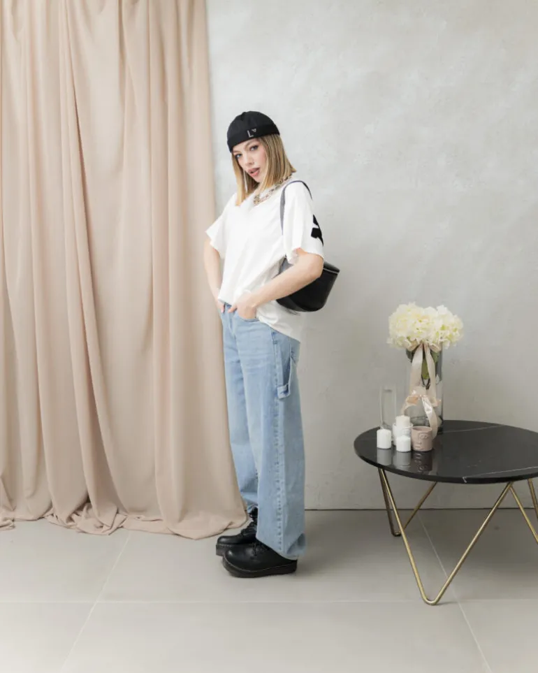 T-Shirt in cotone NEW YORK – R7191
