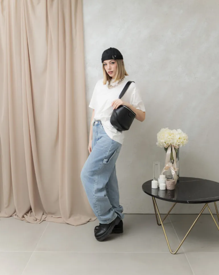 T-Shirt in cotone NEW YORK – R7191